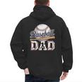 Baseball Dad Father's Day Sports Baseball Lover Men's Hoodie Back Print Baseball Dad Father's Day Sports Baseball Lover Men's Hoodie Back Print