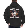 Baseball Dad Saying Hot Dog Gnome Pun For Fathers Day Men's Hoodie Back Print Baseball Dad Saying Hot Dog Gnome Pun For Fathers Day Men's Hoodie Back Print
