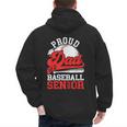 Baseball Dad Shirt Proud Dad Of A Baseball 2025 Senior Men's Hoodie Back Print Baseball Dad Shirt Proud Dad Of A Baseball 2025 Senior Men's Hoodie Back Print