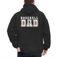 Baseball Dad Sport Happy Fathers Day Boys Kids Men's Hoodie Back Print Baseball Dad Sport Happy Fathers Day Boys Kids Men's Hoodie Back Print