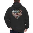 Best Baseball Dad Ever Heart Men's Hoodie Back Print Best Baseball Dad Ever Heart Men's Hoodie Back Print
