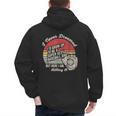 I Never Dreamed Baseball Dad Killing It Men's Hoodie Back Print