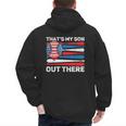 That's My Son Out There Baseball Dad For Men 4th Of July Men Men's Hoodie Back Print That's My Son Out There Baseball Dad For Men 4th Of July Men Men's Hoodie Back Print