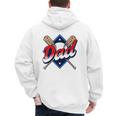 Baseball Dad Baseball Premium Men's Hoodie Back Print Baseball Dad Baseball Premium Men's Hoodie Back Print