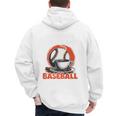 Fathers Day Baseball Dad Parent Premium Men's Hoodie Back Print Fathers Day Baseball Dad Parent Premium Men's Hoodie Back Print