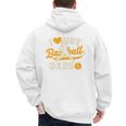 I Love Hot Baseball Dads Baseball Lovers Players Premium Men's Hoodie Back Print