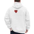 I Love Hot Baseball Dads Red Hearts Premium Men's Hoodie Back Print I Love Hot Baseball Dads Red Hearts Premium Men's Hoodie Back Print