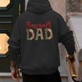 Baseball Dad Camouflage Camo Flag Military Father's Day Men's Hoodie Back Print Baseball Dad Camouflage Camo Flag Military Father's Day Men's Hoodie Back Print