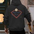 Baseball Dad Diamond Game Day Men's Hoodie Back Print Baseball Dad Diamond Game Day Men's Hoodie Back Print