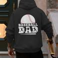 Baseball Dad Father Sport Fan Men's Hoodie Back Print Baseball Dad Father Sport Fan Men's Hoodie Back Print