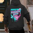 Baseball Dad Home Plate Ice Cream Drip Father's Day Men's Hoodie Back Print Baseball Dad Home Plate Ice Cream Drip Father's Day Men's Hoodie Back Print