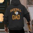 Baseball Dad Men Men's Hoodie Back Print