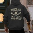 Baseball Dad Regular Dad Only Cooler Father's Day Baseball Men's Hoodie Back Print Baseball Dad Regular Dad Only Cooler Father's Day Baseball Men's Hoodie Back Print
