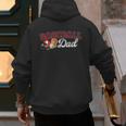 Cheer Baseball Dad My Favorite Cheerleader Calls Me Dad Red Men's Hoodie Back Print Cheer Baseball Dad My Favorite Cheerleader Calls Me Dad Red Men's Hoodie Back Print
