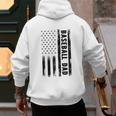 Baseball Dad American Flag Grunge Retro Vintage Father Raglan Baseball Tee Men's Hoodie Back Print Baseball Dad American Flag Grunge Retro Vintage Father Raglan Baseball Tee Men's Hoodie Back Print