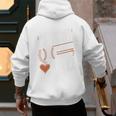 Baseball Dad My Favorite Baseball Player Calls Me Dad Premium Men's Hoodie Back Print