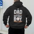 Baseball Dad Of The Birthday Boy Sports Theme Men's Hoodie Back Print Baseball Dad Of The Birthday Boy Sports Theme Men's Hoodie Back Print