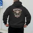 Baseball Fan Dad Father Vintage Baseball Dad Men's Hoodie Back Print Baseball Fan Dad Father Vintage Baseball Dad Men's Hoodie Back Print