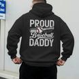 Dad Baseball Men Vintage Proud Baseball Daddy Men's Hoodie Back Print Dad Baseball Men Vintage Proud Baseball Daddy Men's Hoodie Back Print
