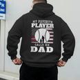 My Favorite Player Calls Me Dad Cool Baseball Dad Tee Men's Hoodie Back Print My Favorite Player Calls Me Dad Cool Baseball Dad Tee Men's Hoodie Back Print