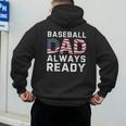 Homerun Baseball Dad Baseball Lovers Father Fathers Day Men's Hoodie Back Print Homerun Baseball Dad Baseball Lovers Father Fathers Day Men's Hoodie Back Print