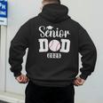 Senior Baseball Dad Class Of 2025 Senior Dad Graduation 2025 Men's Hoodie Back Print Senior Baseball Dad Class Of 2025 Senior Dad Graduation 2025 Men's Hoodie Back Print