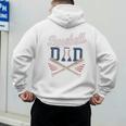 Baseball Dad Father's Day Family Matching From Son Daughter Men's Hoodie Back Print Baseball Dad Father's Day Family Matching From Son Daughter Men's Hoodie Back Print