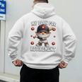 Retired Baseball Dad Coach Gnome For Baseball Retirement Premium Tri-Blend Men's Hoodie Back Print Retired Baseball Dad Coach Gnome For Baseball Retirement Premium Tri-Blend Men's Hoodie Back Print