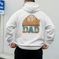 Retro Vintage Baseball Dad Summer Sports Lover Fathers Day Men's Hoodie Back Print Retro Vintage Baseball Dad Summer Sports Lover Fathers Day Men's Hoodie Back Print
