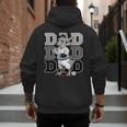 Baseball Dad Goose Sports Lover Father's Day Tee Men's Hoodie Back Print Baseball Dad Goose Sports Lover Father's Day Tee Men's Hoodie Back Print