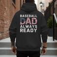 Homerun Baseball Dad Baseball Lovers Father Fathers Day Men's Hoodie Back Print Homerun Baseball Dad Baseball Lovers Father Fathers Day Men's Hoodie Back Print