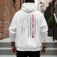 Father's Day USA Flag Patriotic Baseball Dad Premium Men's Hoodie Back Print Father's Day USA Flag Patriotic Baseball Dad Premium Men's Hoodie Back Print
