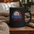 Baseball Dad Life Happy Fathers Day Dad Daddy Baseball Lover Graphic Print Coffee Mug Baseball Dad Life Happy Fathers Day Dad Daddy Baseball Lover Graphic Print Coffee Mug