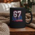 Baseball Drip 67 Meme Six Seven 6-7 Gen Alpha Slang Graphic Print Coffee Mug