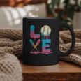Baseball Love Drip Ice Cream Colorful Baseball Graphic Print Coffee Mug Baseball Love Drip Ice Cream Colorful Baseball Graphic Print Coffee Mug