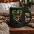 Bruh 67 Baseball Christmas Gingerbread Drip Number 67 Player Graphic Print Coffee Mug