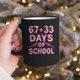 100 Days Of School Baseball Boys Six Seven Drip 100th Day Graphic Print Coffee Mug