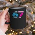 67 Crayon Cool Baseball Crayon 6 7 67 Graphic Print Coffee Mug