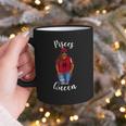 African American Baseball Mom Pisces Queen Zodiac Sign Graphic Print Coffee Mug