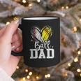 Ball Dad Softball Baseball Dad Daddy Graphic Print Coffee Mug