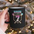 Baseball 7 Year Old Ice Cream Drip 7th Birthday Boys Player Graphic Print Coffee Mug Baseball 7 Year Old Ice Cream Drip 7th Birthday Boys Player Graphic Print Coffee Mug
