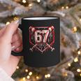 Baseball Candy Cane Drip 6 7 Six Seven Meme Christmas Boys Graphic Print Coffee Mug Baseball Candy Cane Drip 6 7 Six Seven Meme Christmas Boys Graphic Print Coffee Mug