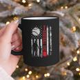 Baseball Dad Father And Son Baseball Love Graphic Print Coffee Mug