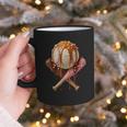 Baseball Ice Cream Drip Style Melting Ice Cream Youth Teen Graphic Print Coffee Mug Baseball Ice Cream Drip Style Melting Ice Cream Youth Teen Graphic Print Coffee Mug