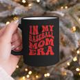 In My Baseball Mom Era Red Graphic Print Coffee Mug In My Baseball Mom Era Red Graphic Print Coffee Mug