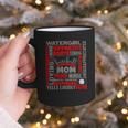 Baseball Mom Traits For Great Mothers Grey And Red Graphic Print Coffee Mug Baseball Mom Traits For Great Mothers Grey And Red Graphic Print Coffee Mug