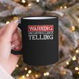 Baseball Mom Warning Uncontrollable Yelling Funny Sign Graphic Print Coffee Mug Baseball Mom Warning Uncontrollable Yelling Funny Sign Graphic Print Coffee Mug