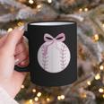 Coquette Baseball Mom Pink Bow Baseball Mama Graphic Print Coffee Mug Coquette Baseball Mom Pink Bow Baseball Mama Graphic Print Coffee Mug