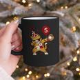 Dabbing Cool Cat Baseball 5th Birthday Graphic Print Coffee Mug Dabbing Cool Cat Baseball 5th Birthday Graphic Print Coffee Mug
