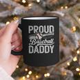 Dad Baseball Men Vintage Proud Baseball Daddy Graphic Print Coffee Mug